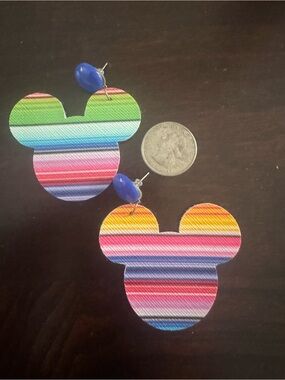Mickey Serape Earrings